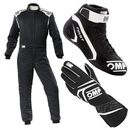 OMP First-S Racewear Package - Black